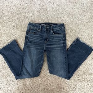 American Eagle High Rise Flare Jeans
